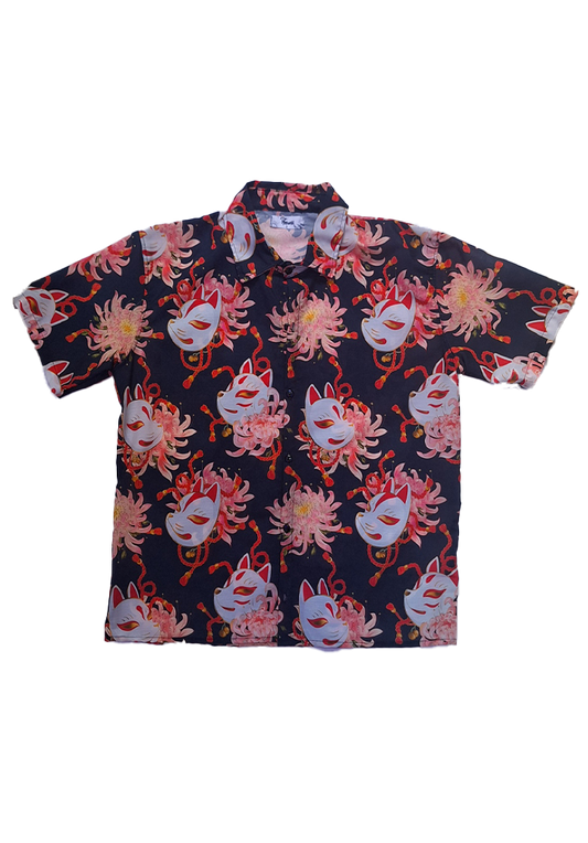 Camisa Máscaras japonesas