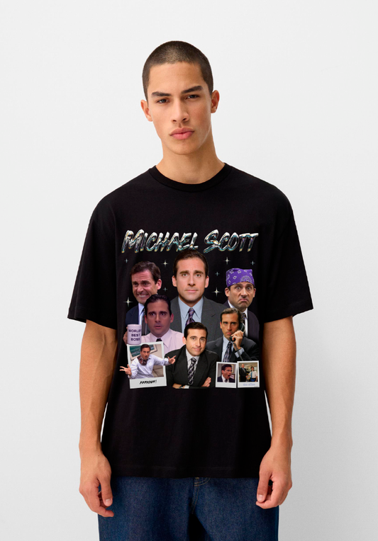 Polera Michael Scott | Estilo Streetwear Sarcástico Y2K