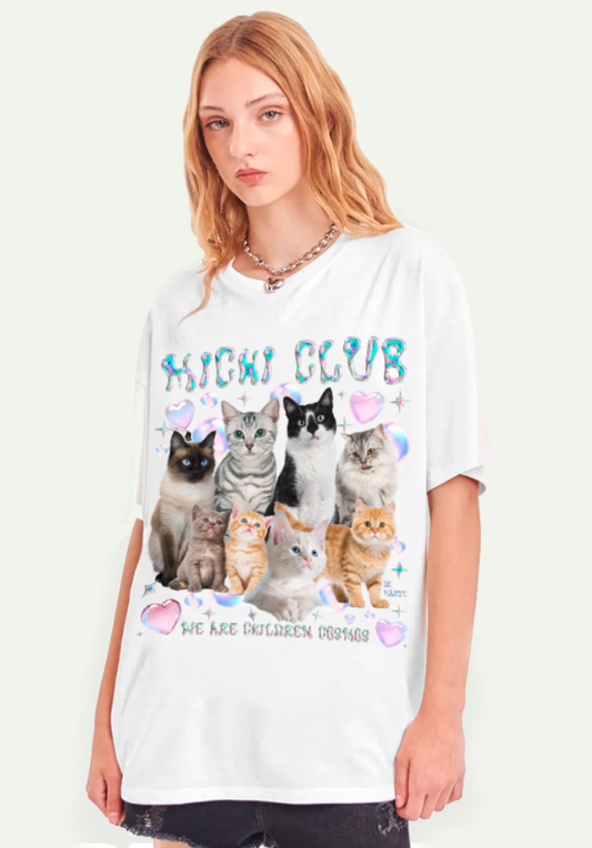 Polera Michi Club | Estilo Kawaii Alternativo Y2K