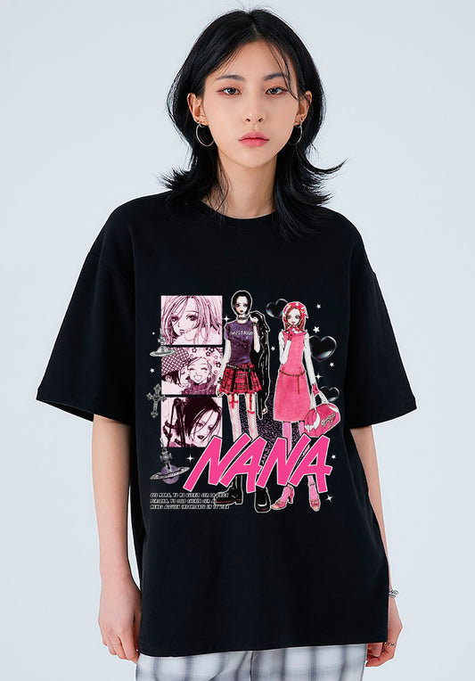 Polera Nana y Hachi – Estilo Y2K Manga Anime