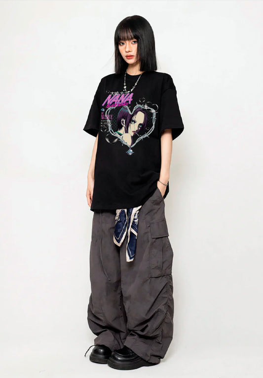 Polera Nana Osaki – Estilo Y2K / Anime Alternativo