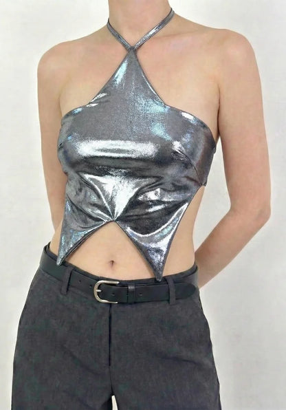 Top Estrella “Star Energy” | Estilo Y2K Nostalgia 2000